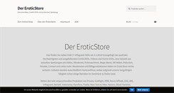 Desktop Screenshot of eroticstore.at